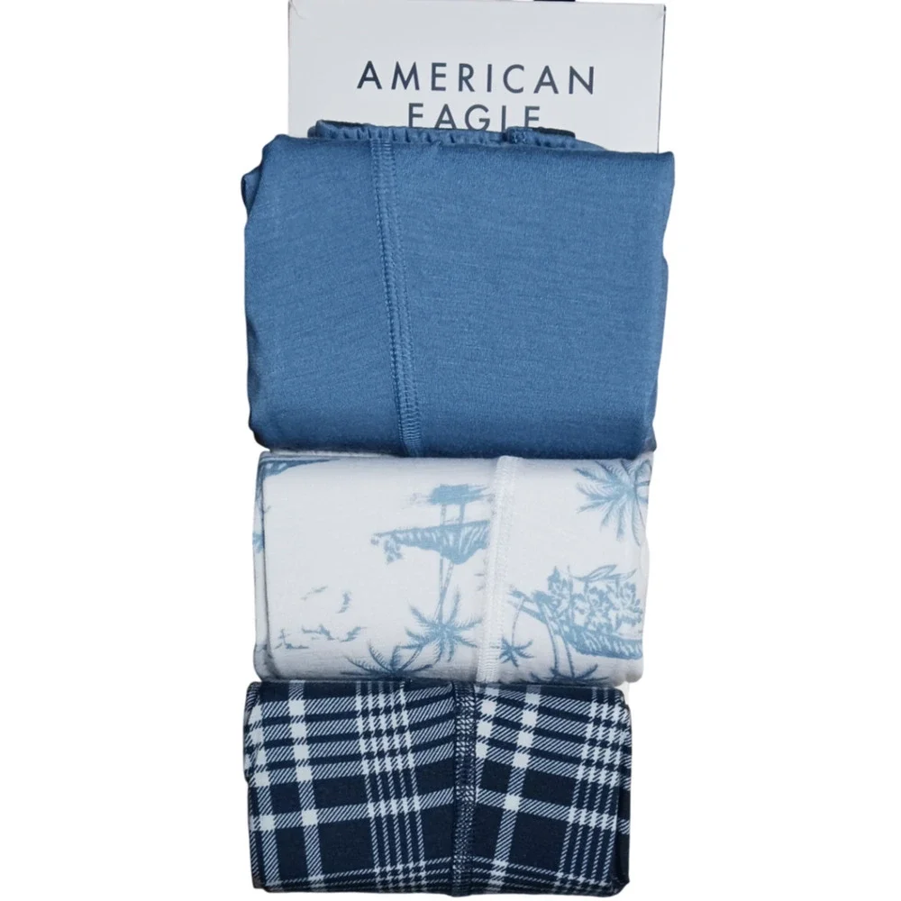 American Eagle Men’s Stretch Boxer 3-Pack Ultra Soft 4